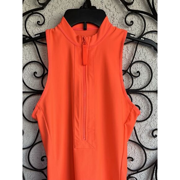 J. Crew Rashguard Women - Size XS - Orange - Picture 2 of 6